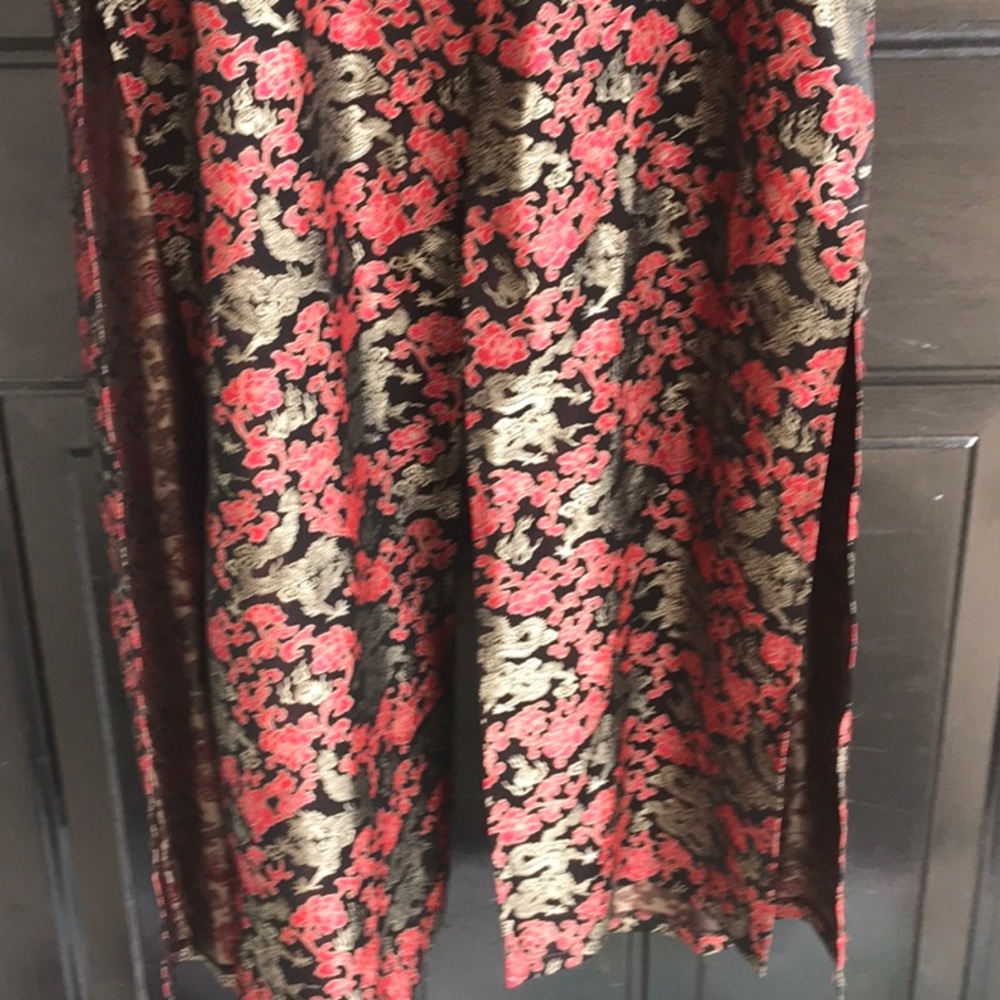 Asian Style Split Tail Duster By Cache. Size M - image 6